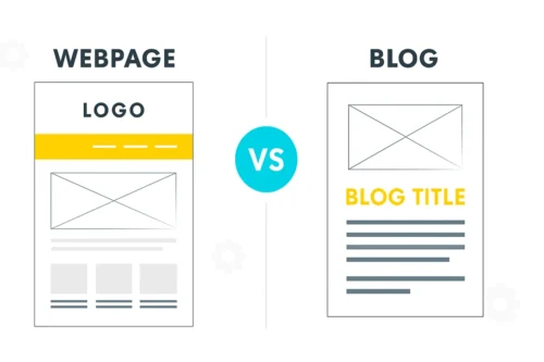 WordPress Pages vs blog Posts